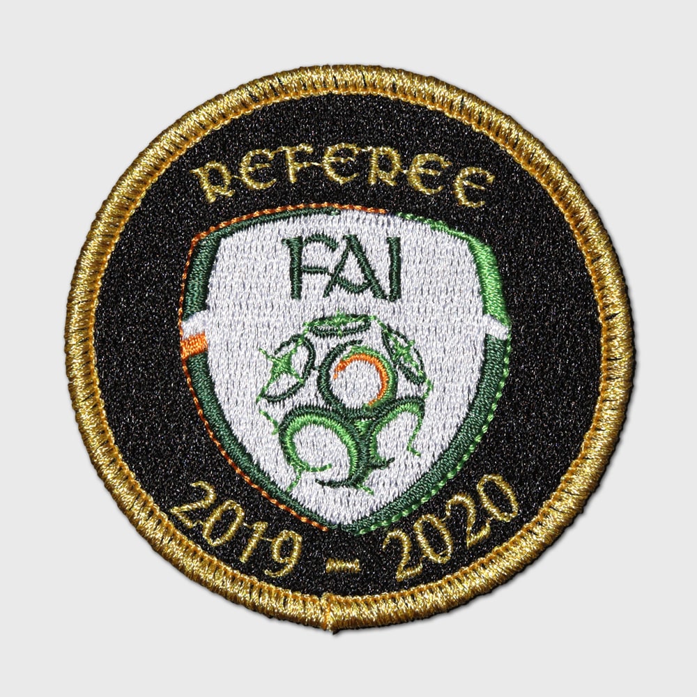 FAI embroidered badge